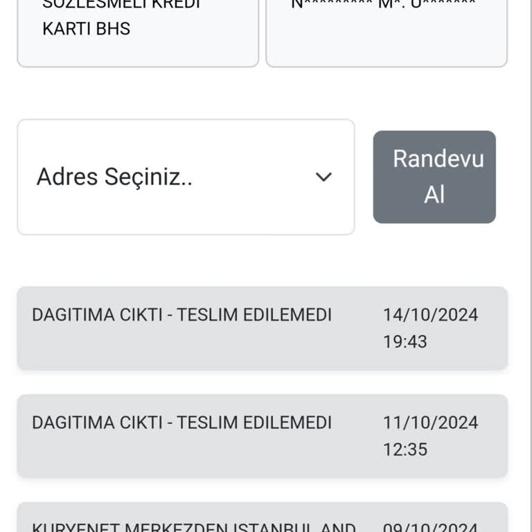 Kargo Teslimatında Sürekli Aksaklık Ve Güvensizlik