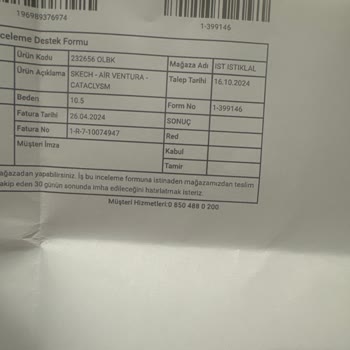 Skechers Ayakkabıda Erken Aşınma Ve Garanti Sorunu