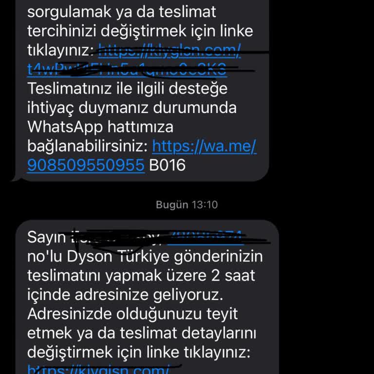 Teslim Edilmeyen Kargo Ve Yanıltıcı Bilgilendirme