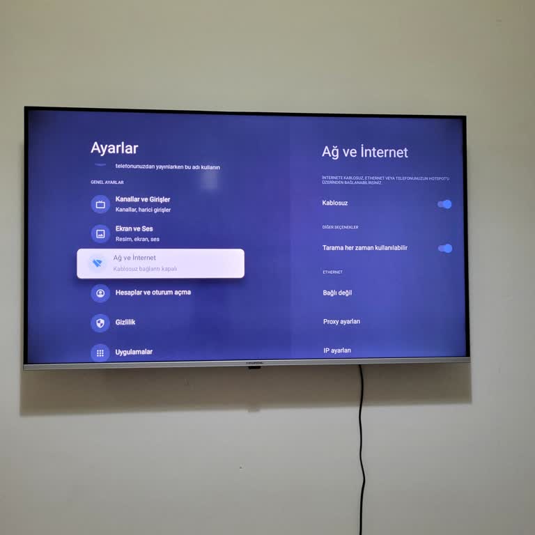 Grundig TV Wi-Fi Bağlantı Sorunu