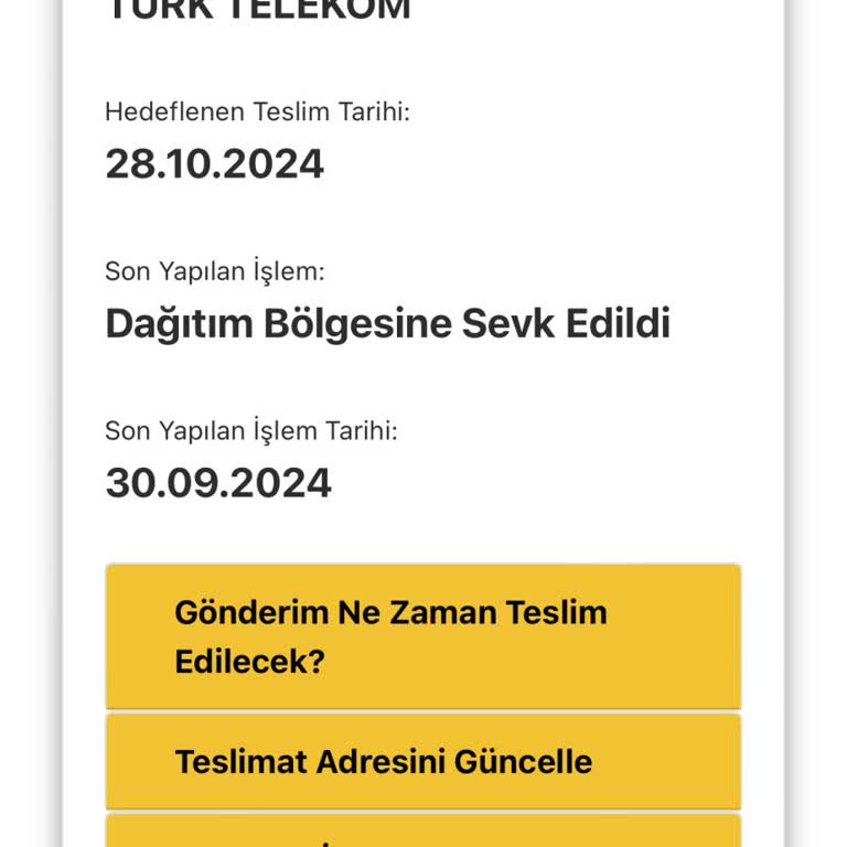 Türk Telekom Modem Teslimatında Gecikme Ve Mağduriyet