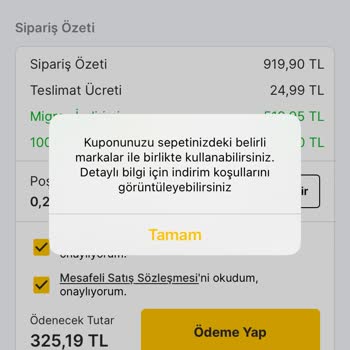 Migros Kuponları Neden Kullanılamıyor?