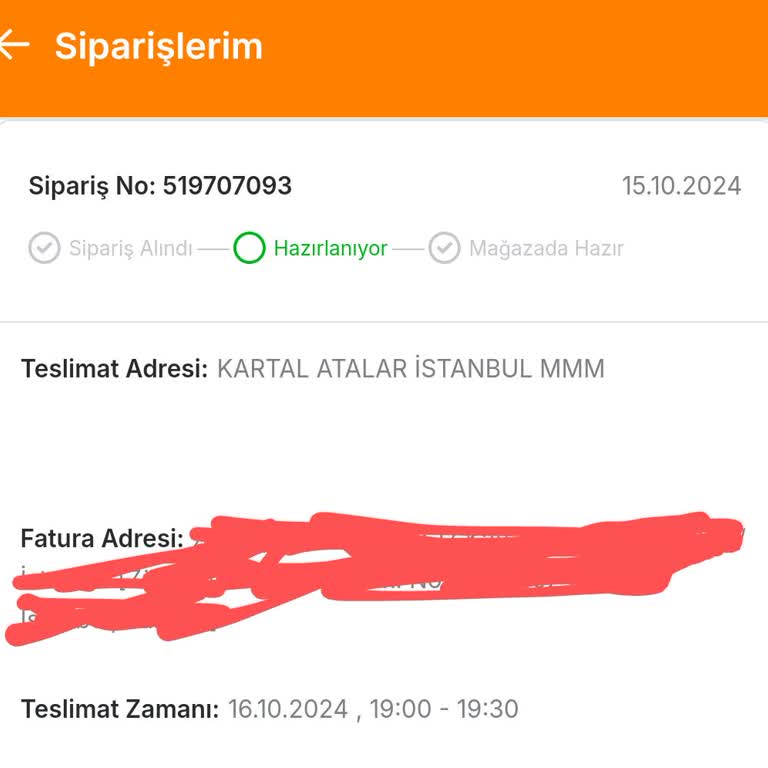 Migros Sanal Market'te Teslimat Sorunu Ve Eksik Ürünler