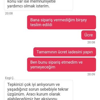 Yanlış Sipariş Ve İletişim Sorunlarıyla Mağduriyet