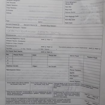 LG Televizyonumda Çerçeve Boşluğu Sorunu Ve Yetersiz Servis Deneyimi