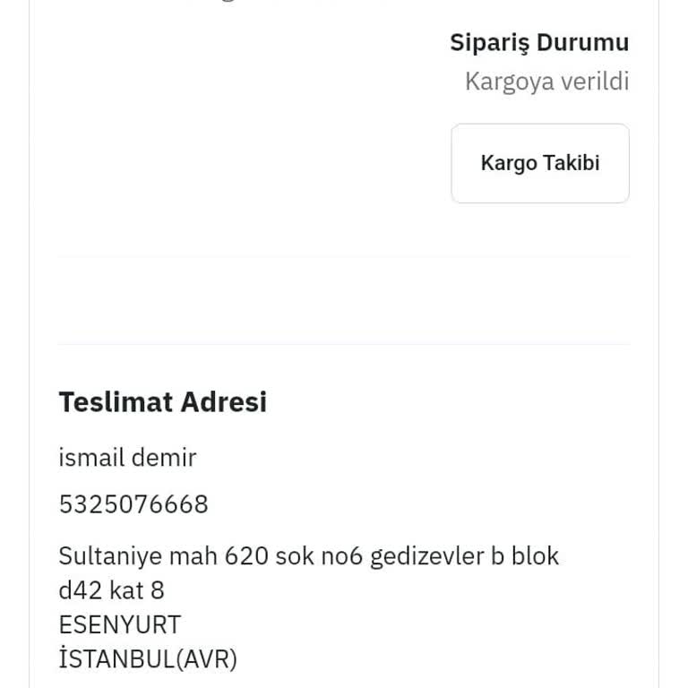 Kayıp Kargo Ve İletişim Eksikliği