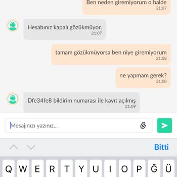 Haksız Hesap Kapatma Ve Yanıtsız Müşteri Hizmeti