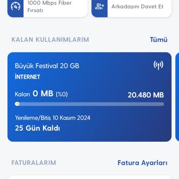 Turkcell'de Hızla Tükenen İnternet Ve Yetersiz Müşteri Hizmeti