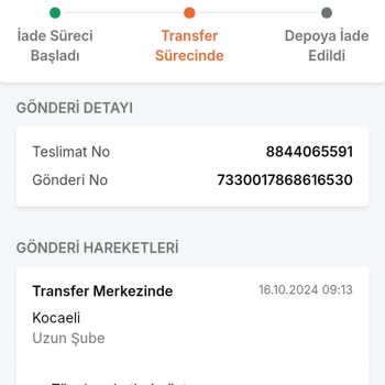 Teslimat Sorunları Ve İletişim Eksikliği