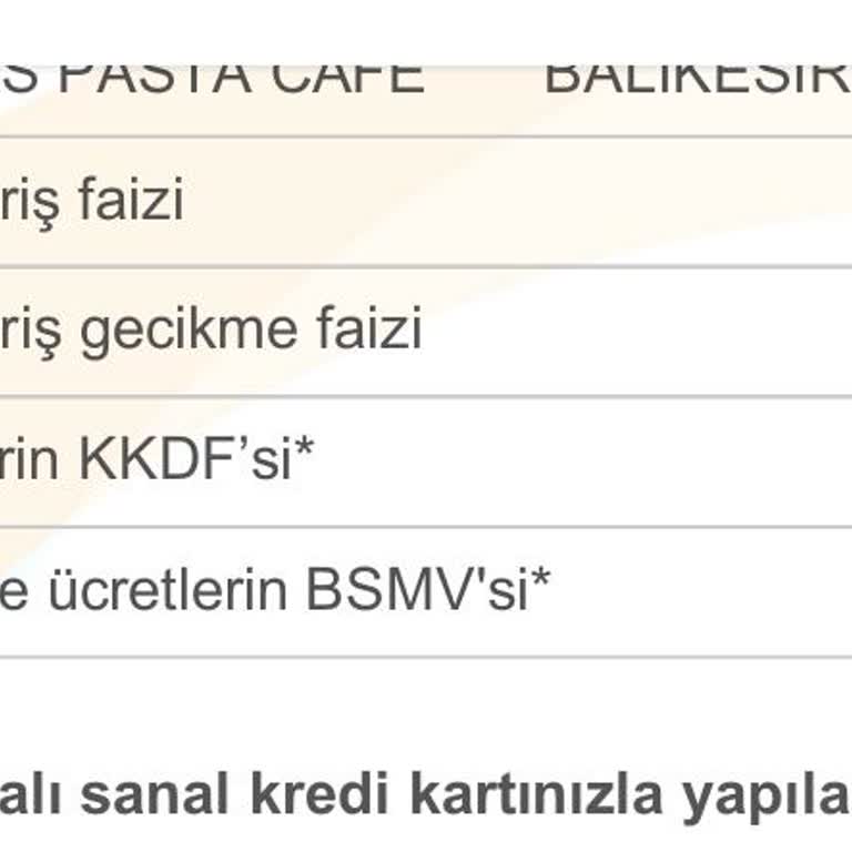Kartımdan İzinsiz Alışveriş Faizi Kesintisi