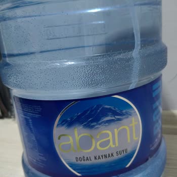 Abant Su'dan Eski Ve Yıpranmış Damacana Sorunu