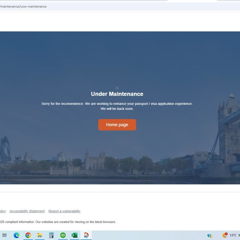 VFS Global Website Shows Under Maintenance and I Can't Book My Appointment