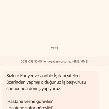 Sahte İş İlanı Mağduriyeti Ve Kişisel Bilgi Güvenliği Endişesi