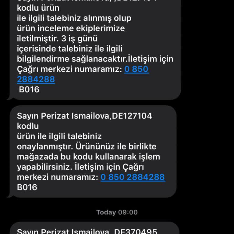 Garantiye Rağmen Değişim Yapılmayan Çanta