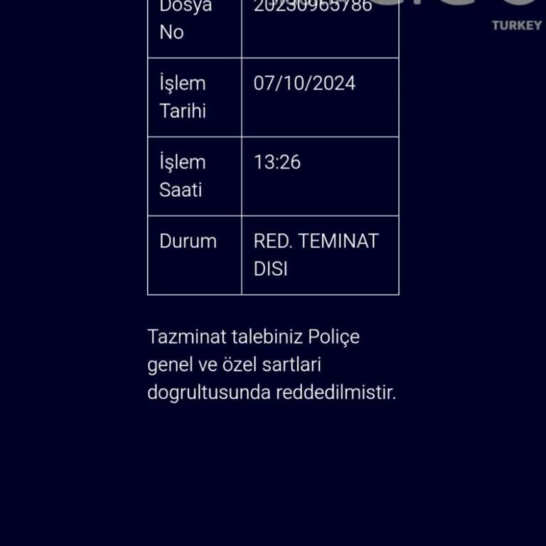 Gulf Sigorta'nın Batarya Değişiminde Red Cevabı