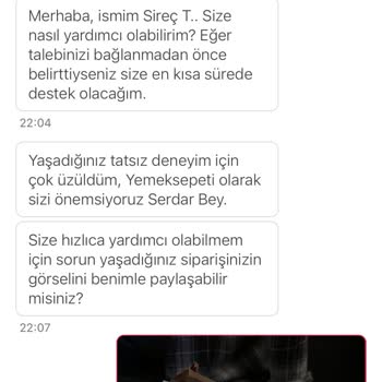 Yanlış Sipariş Ve İlgisiz Destek