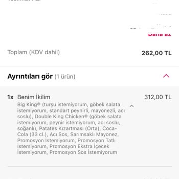 Yanlış Sipariş Ve İlgisiz Destek