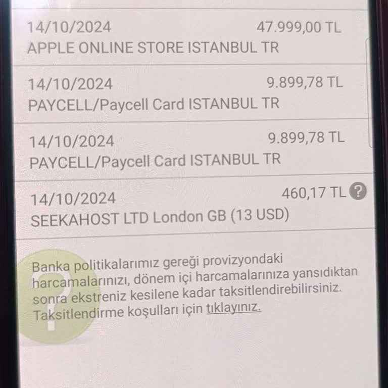 Habersiz Harcamalarla Mağduriyet