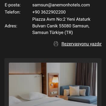 Anemon Otel'de İptal Seçeneği Mağduriyeti