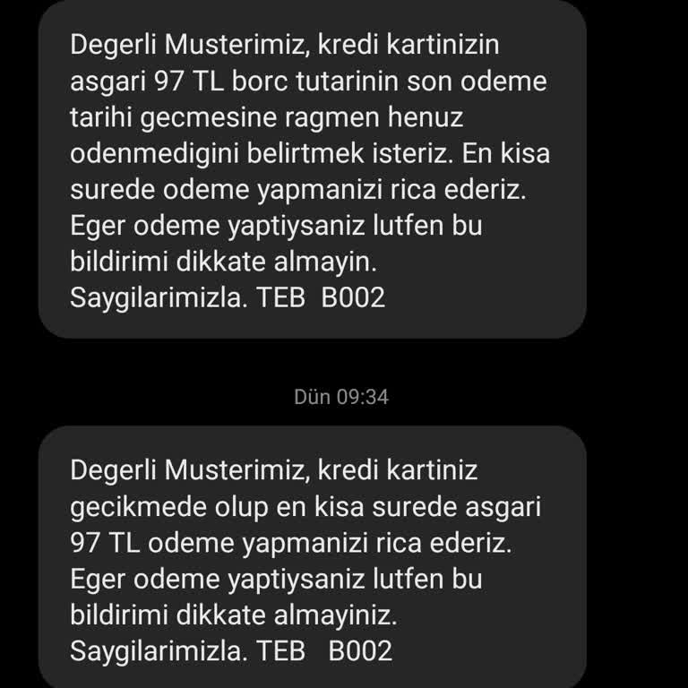 Kredi Kartı Borcu Ve İptal Sorunu