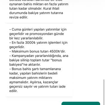 Bonus Kazancım Haksızca Silindi