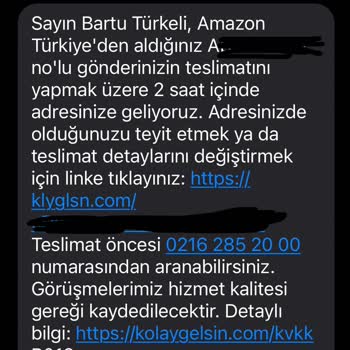 Kolay Gelsin Kargo İle Yaşanan Teslimat Sorunu