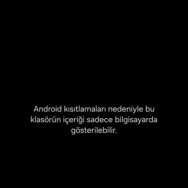 Samsung Telefonlarda Dosya Erişim Sorunu