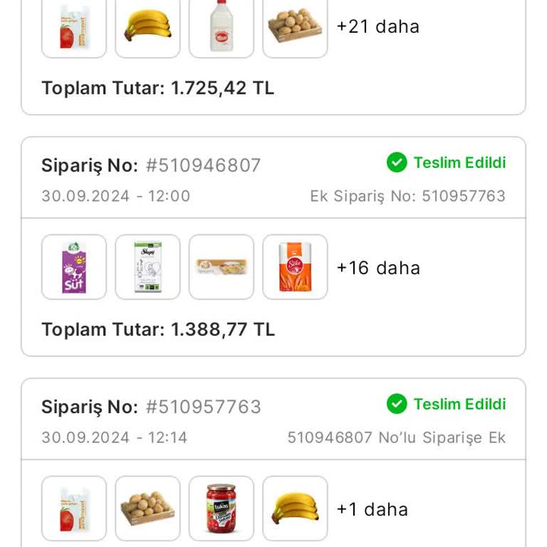 İptal Edilen Siparişin Teslim Edilmiş Gösterilmesi