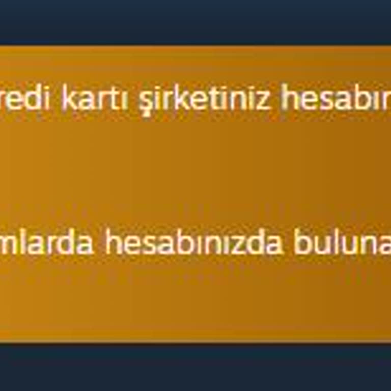 Papara Steam'de Ödeme Sorunu: Kredi Kartı Reddedildi