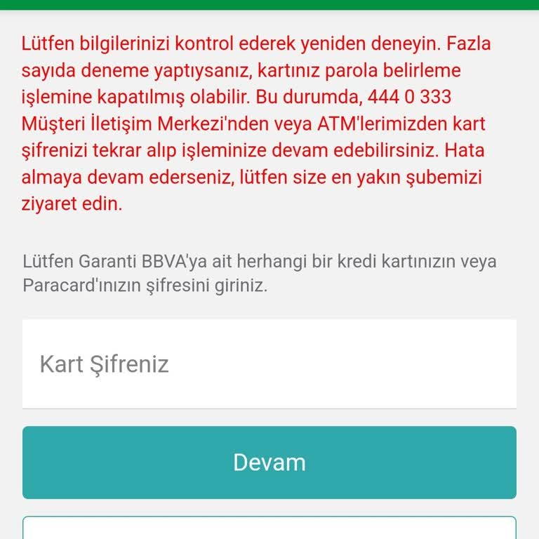 Garanti BBVA Kredi Kartı Başvurumun Gizemi Ve İletişim Sorunları