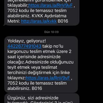 Yanıltıcı Teslimat Bildirimi Ve Eksik Hizmet