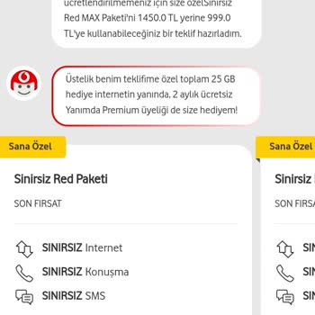 Vodafone Tarifelerindeki Fiyat Farklılıkları ve Müşteri Memnuniyetsizliği