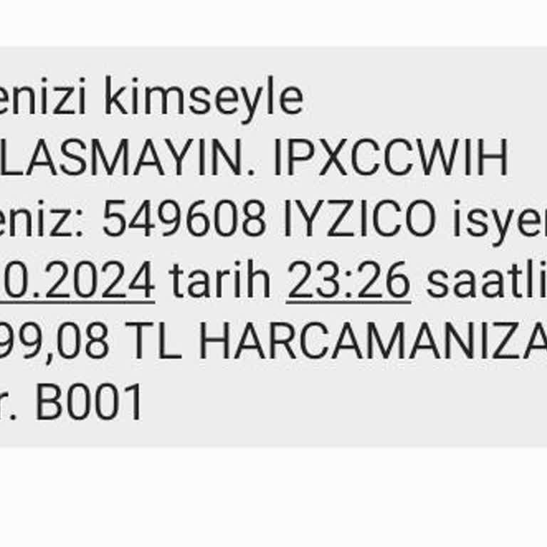 İyzico Yanlış İşlem Sonucu Büyük Maddi Kayıp