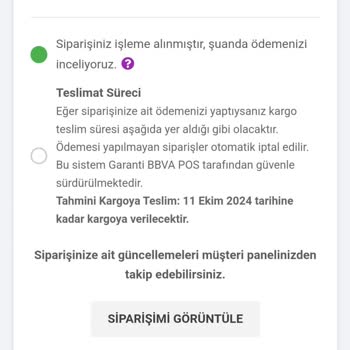 Sipariş Verilen Süpürge Ve Kapanan Site