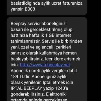 Habersiz Abonelik Ve Fatura Şoku