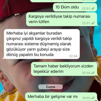 Ayakkabı Siparişimde Kargo Ve İletişim Sorunları