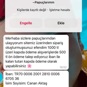 Ayakkabı Siparişimde Kargo Ve İletişim Sorunları