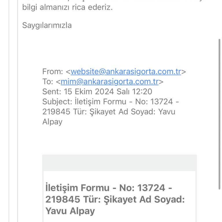 Sigorta İadesinde Gecikme Ve Taksitlendirme Sorunu