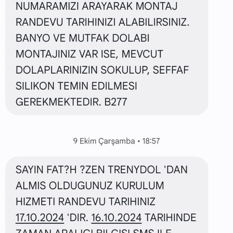 Montajix Randevu Sorunu Ve Müşteri Hizmetleri İlgisizliği