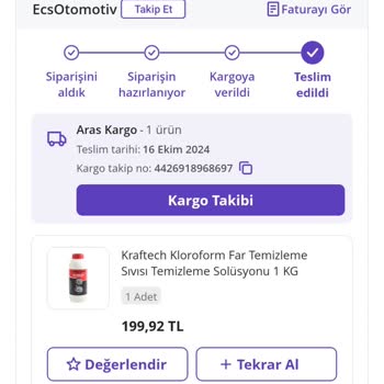 Teslim Edilmeyen Sipariş Ve İletişim Sorunu