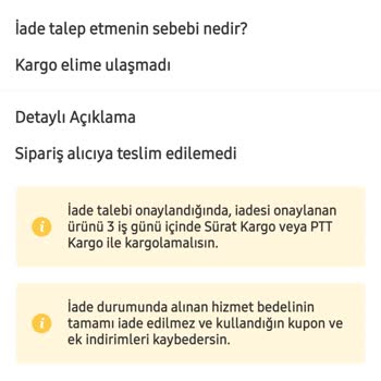 Kargo Kayboldu, Hizmet Bedeli İade Edilmedi