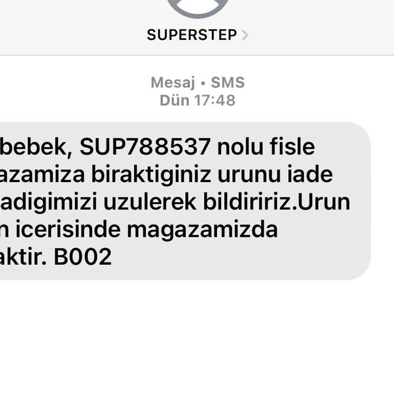 Ayakkabı Üretim Hatası Ve İade Sorunu