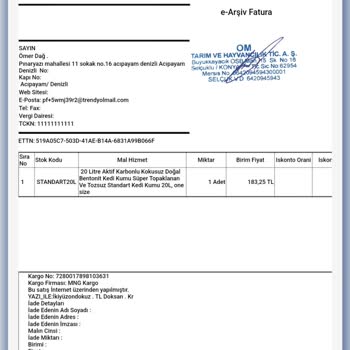 Köylere Teslimat Yapmayan Kargo Şubesi