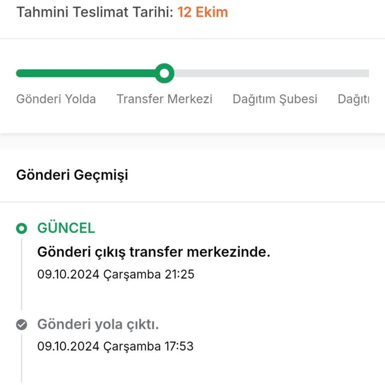 Kargom Günlerdir Transfer Merkezinde Bekliyor