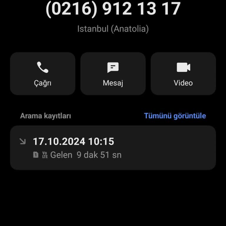 Şüpheli Arama: Kişisel Bilgiler Ve Ses Kaydı Talebi