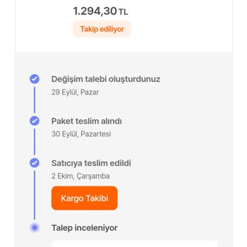 Hepsiburada'dan Alınan Ayakkabının Değişim Sürecinde Sorun Yaşandı