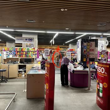 Carrefour SA İzmir'de Alışveriş Arabası Krizi