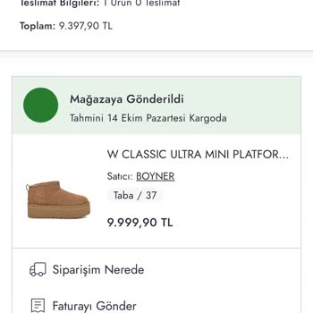 Sipariş Verdim, Ayakkabılar Ortada Yok!