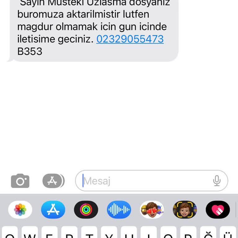 Yanlışlıkla Gönderilen Uzlaşma Mesajı Hakkında Endişe