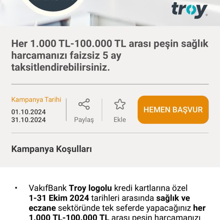 Vakıfbank'ın Faizsiz Taksit Sözü Yerine Getirilmedi